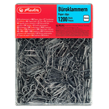 Artikelbild 1 für herlitz Büroklammern silber verzinkt, 1.200 St., Artikelnummer 801906