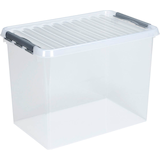 Artikelbild 1 für sunware Q-line Aufbewahrungsbox 62,0 l transparent 60,0 x 40,0 x 34,0 cm, 1 St., Artikelnummer 310692