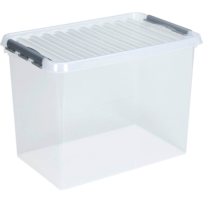 Artikelbild für sunware Q-line Aufbewahrungsbox 62,0 l transparent 60,0 x 40,0 x 34,0 cm, 1 St., Artikelnummer 310692