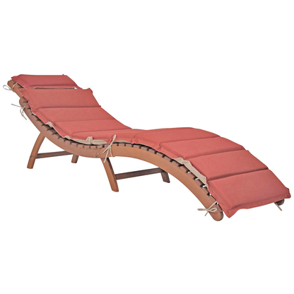 Artikelbild für Garden Pleasure Sonnenliege Nassau braun Holz, Artikelnummer 129268