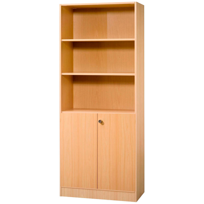 Artikelbild für HAMMERBACHER Regalschrank Haziender, V6770/6/6/SG buche 80,0 x 42,0 x 200,4 cm, 1 St., Artikelnummer 792580