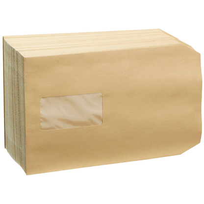 Artikelbild 2 für MAILmedia Versandtaschen DIN C5 mit Fenster braun 250 St., Artikelnummer 606582