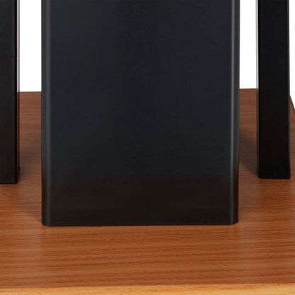 Artikelbild 6 für relaxdays WC-Garnitur schwarz, braun Metall, 1 St., Artikelnummer 361432