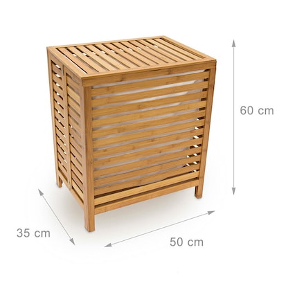 Artikelbild 6 für relaxdays Wäschetruhe braun, 1 St., Artikelnummer 360844