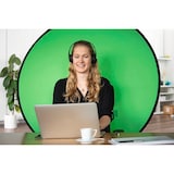 Artikelbild 1 für hama Falthintergrund Green Screen Chairy 1:1, 130 x 130 cm Projektionsfläche, Artikelnummer 823522