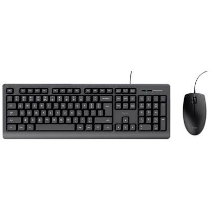 Artikelbild 3 für Trust TKM-250 Tastatur-Maus-Set kabelgebunden schwarz, Artikelnummer 975377