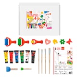 Artikelbild 1 für Marabu Little Artist Starter Box KiDS Bastelfarben-Set farbsortiert, 6 St., Artikelnummer 130787