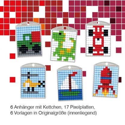 Artikelbild 3 für PRACHT® Creatives Diamond Painting Schlüsselanhänger mehrfarbig 6 St., Artikelnummer 226369