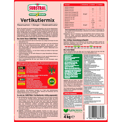 Artikelbild 2 für SUBSTRAL® Vertikutiermix 4,0 kg, Artikelnummer 368926