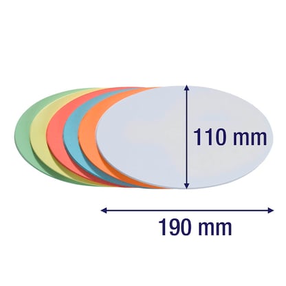 Artikelbild 2 für FRANKEN Moderationskarten farbsortiert 11,0 x 19,0 cm, 200 Blatt, Artikelnummer 670259