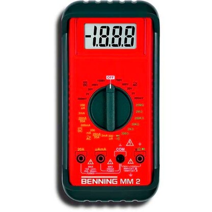 Artikelbild für BENNING Multimeter MM 2 digital, Artikelnummer 619417
