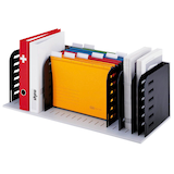 Artikelbild 1 für styro Sortierstation styrorac grau/schwarz mit 7 Fächern, Artikelnummer 370229