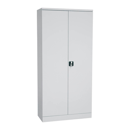 Artikelbild 2 für Gürkan Stahlschrank 100070 lichtgrau 4 Fachböden 92,0 x 42,0 x 195,0 cm, aufgebaut, 1 St., Artikelnummer 493544