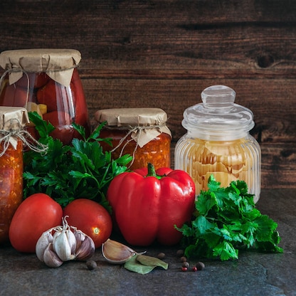 Artikelbild 3 für relaxdays Vorratsdosen 15,5 cm hoch transparent 0,7 l, 6 St., Artikelnummer 562407