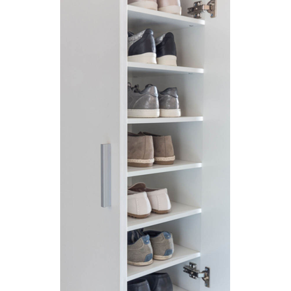 Artikelbild 8 für WOHNLING Schuhschrank, WL5.269 weiß 6 Fachböden 55,0 x 35,0 x 108,0 cm, Artikelnummer 906414