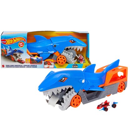 Artikelbild für Mattel GAMES Hot Wheels Hungriger Hai-Transporter GVG36 Spielzeugauto, Artikelnummer 934493
