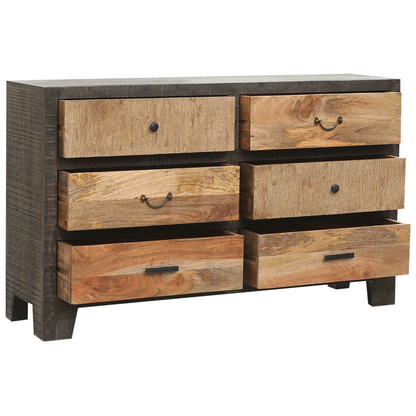 Artikelbild 4 für Garden Pleasure Sideboard TARIM, 304054 braun 135,0 x 40,0 x 84,0 cm, 1 St., Artikelnummer 543296