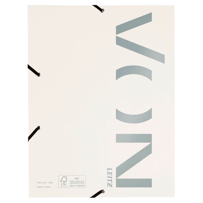 Artikelbild 6 für VON LEITZ Eckspanner DIN A4 weiß, 1 St., Artikelnummer 635163