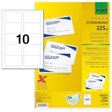 Artikelbild 1 für SIGEL Visitenkarten LP799 satiniert weiß 225 g/qm, 400 St., Artikelnummer 780502