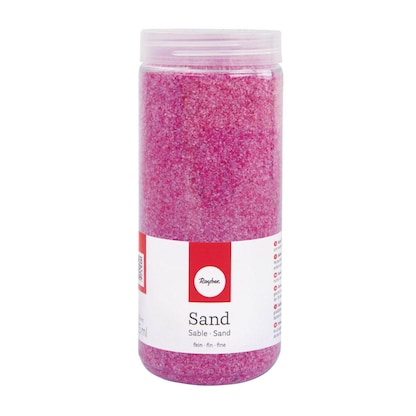 Artikelbild für Rayher Dekosand pink fein Ø 0,01-0,05 mm, 1 St., Artikelnummer 151942