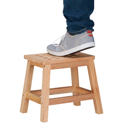 Artikelbild für relaxdays Tritthocker natur, H: 25,5 cm, Artikelnummer 372811