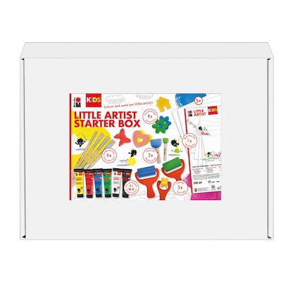 Artikelbild 4 für Marabu Little Artist Starter Box KiDS Bastelfarben-Set farbsortiert, 6 St., Artikelnummer 130787
