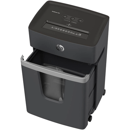 Artikelbild 13 für HP Pro Shredder 15CC Aktenvernichter mit Partikelschnitt P-4, 4 x 35 mm, bis 15 Blatt, schwarz, Artikelnummer 311243