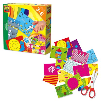 Artikelbild für SES Creative® Ich lerne schneiden Lernspiel, 1 St., Artikelnummer 110769