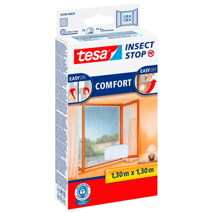 Artikelbild für tesa Fliegengitter Insect Stop Comfort weiß 1,3 x 1,3 m, Artikelnummer 179113