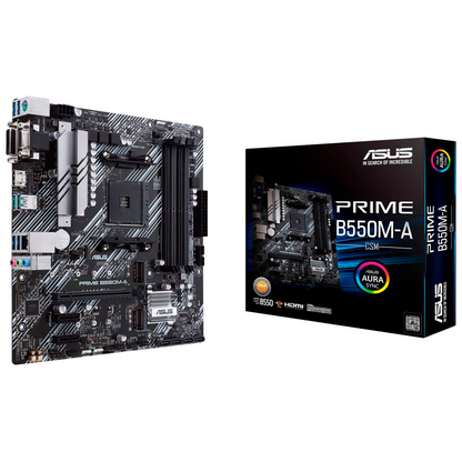 Artikelbild für ASUS Prime B550M-A CSM Mainboard, AM4, Micro-ATX, B550, 128 GB, Artikelnummer 685986