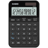 Artikelbild 1 für CASIO MS-20YC-BK Taschenrechner schwarz, Artikelnummer 776449