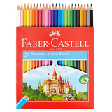 Artikelbild 1 für FABER-CASTELL CASTLE Buntstifte farbsortiert, 24 St., Artikelnummer 685537
