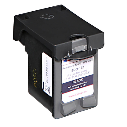 Artikelbild 3 für edding EDD-162 schwarz Druckerpatrone kompatibel zu HP 21XL (C9351AE), Artikelnummer 108084