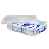 Artikelbild 1 für Really Useful Box Aufbewahrungsbox 24,5 l transparent 40,0 x 60,0 x 15,5 cm, 1 St., Artikelnummer 575896