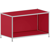 Artikelbild 1 für viasit Aktenregal System4 rubinrot 77,9 x 40,4 x 43,2 cm, 1 St., Artikelnummer 502157