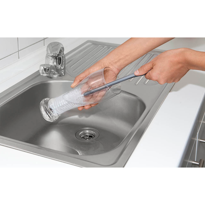 Artikelbild 3 für Nölle Flaschenbürste grau/weiß Kunststoff, 1 St., Artikelnummer 204300