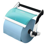 Artikelbild 1 für TORK Putzrollenhalter Performance W1 652100 weiß, türkis Kunststoff, 1 St., Artikelnummer 504076