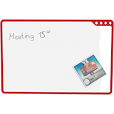 Artikelbild 1 für PLAYROOM mobiles Whiteboard Playboard 50,0 x 75,0 cm rot emaillierter Stahl, Artikelnummer 315362