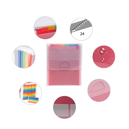 Artikelbild 7 für Exacompta Fächermappe Crystal 6 Fächer transparent, 1 St., Artikelnummer 680989