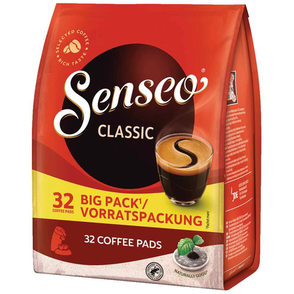 Artikelbild 3 für Senseo CLASSIC BIG PACK Kaffeepads, Arabica- und Robustabohnen 32 Stück, Artikelnummer 143667