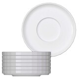 Artikelbild 1 für BAUSCHER Untertassen EDGE Kombi weiß Ø 16,0 cm, 6 St., Artikelnummer 819619
