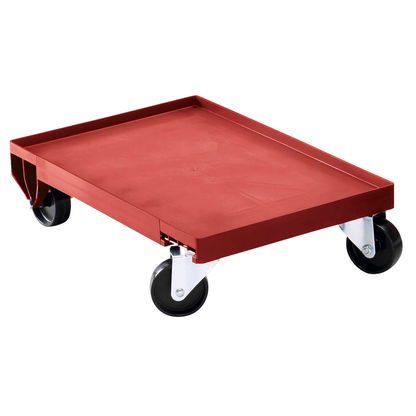 Artikelbild für DURABLE Transportroller rot 41,5 x 62,2 x 15,5 cm bis 250,0 kg, Artikelnummer 188286