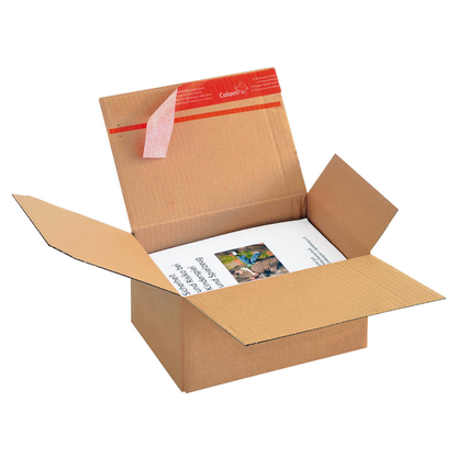 Artikelbild für ColomPac® Versandkartons Blitzbodenkartons 21,8 x 16,3 x 11,9 cm, 10 St., Artikelnummer 833103