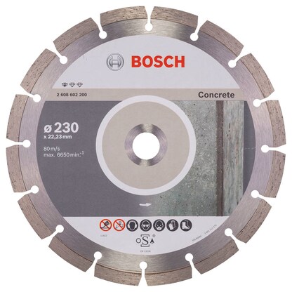 Artikelbild für BOSCH Diamant-Trennscheibe Standard for Concrete, 1 St., Artikelnummer 505903