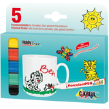 Artikelbild 1 für KREUL Hobby Line Porzellanstifte farbsortiert 1,0 - 3,0 mm, 5 St., Artikelnummer 114928