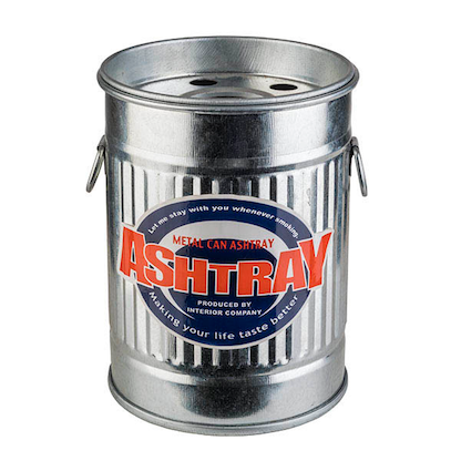 Artikelbild für APS SMOKY Aschenbecher silber, 1 St., Artikelnummer 195277