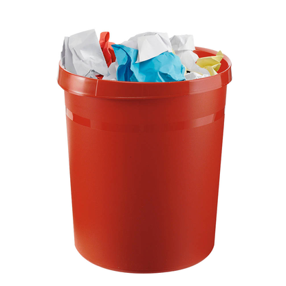 Artikelbild für HAN Grip Papierkorb 18,0 l rot, 1 St., Artikelnummer 443687
