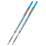 Artikelbild 1 für ONLINE® Kugelschreiberminen M blau, 2 St., Artikelnummer 404463