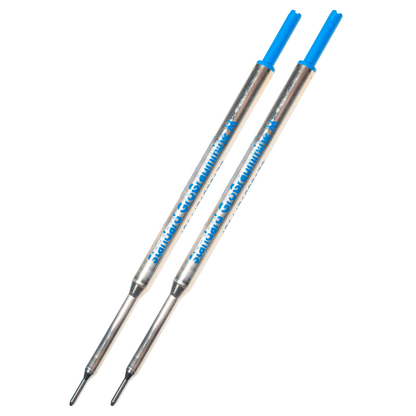 Artikelbild für ONLINE® Kugelschreiberminen M blau, 2 St., Artikelnummer 404463