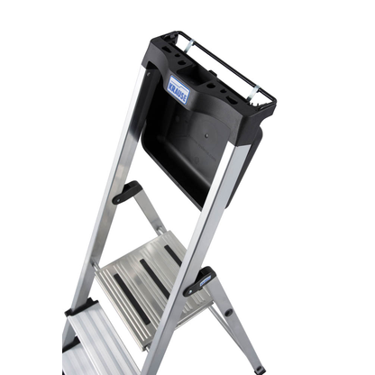 Artikelbild 5 für KRAUSE Stehleiter einseitig MONTO Secury mit Multi-Grip silber 6 Stufen, H: 210,0 cm, Artikelnummer 568941